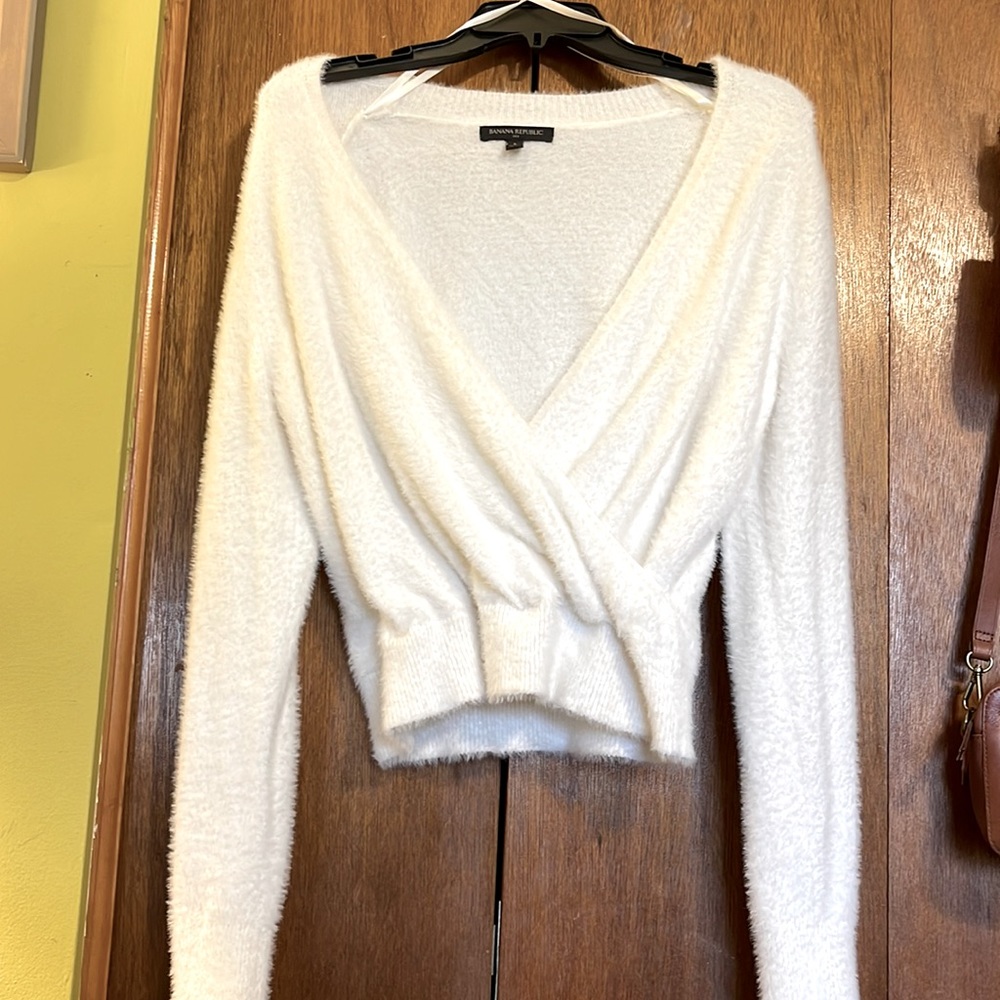 cross over sweater
